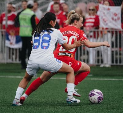 ЖФК «Рязань-ВДВ» в гостях уступил столичному «Спартаку»